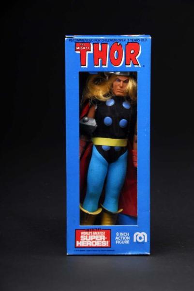 Appraisal: Mego Thor Action Figure Description Includes original box with original