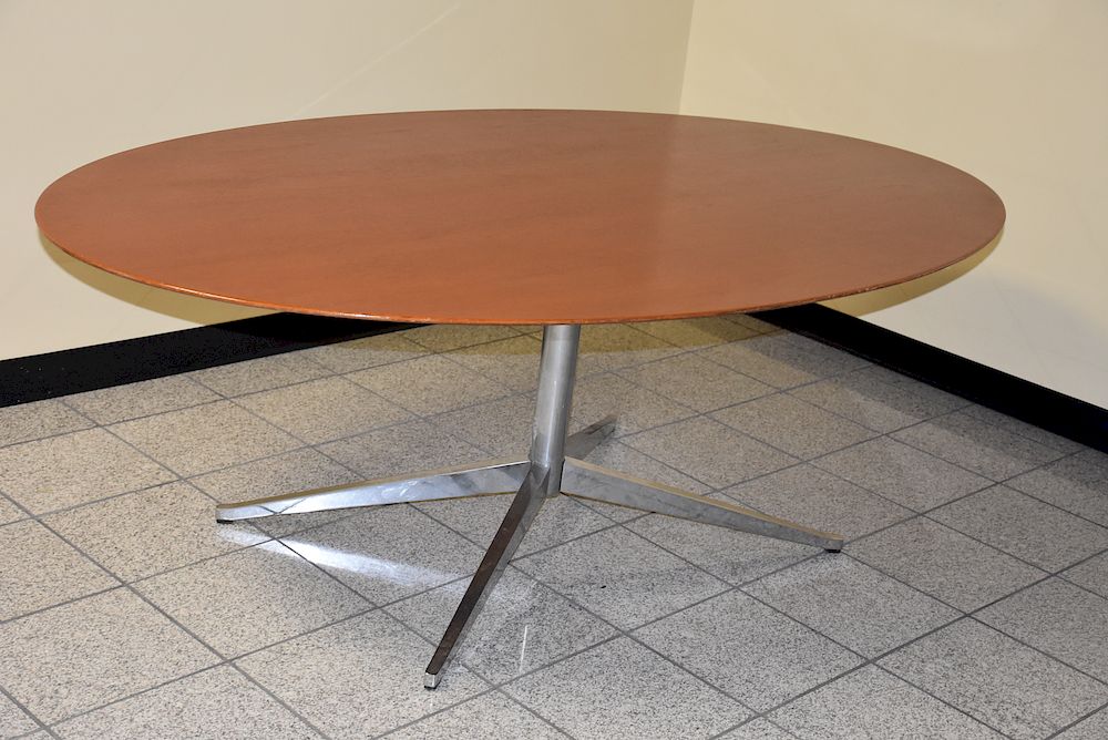 Appraisal: Eames Knoll Conference Dining Table It measures tall wide and