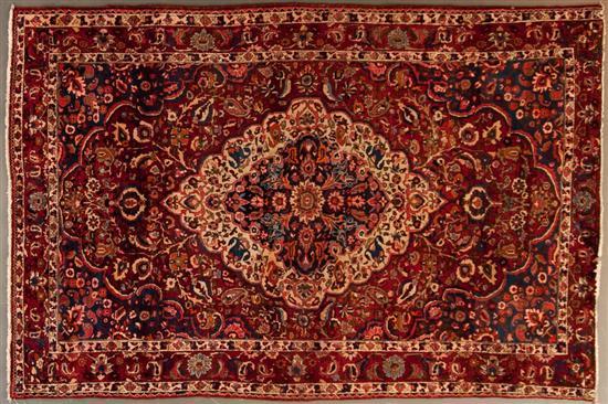 Appraisal: Bahktiari rug Iran circa x