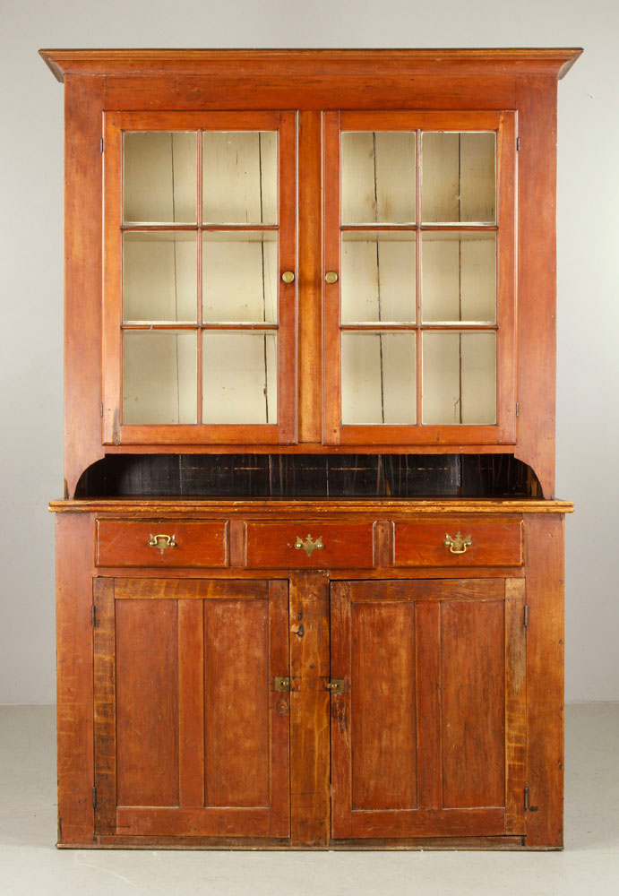 Appraisal: - th th C Pennsylvania Hutch Cupboard th th century