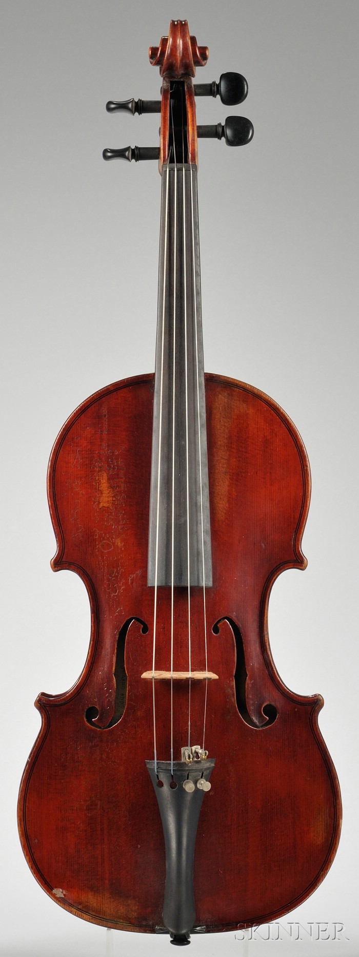 Appraisal: Modern Violin c labeled GIUSEPPE ORNATI length of back mm