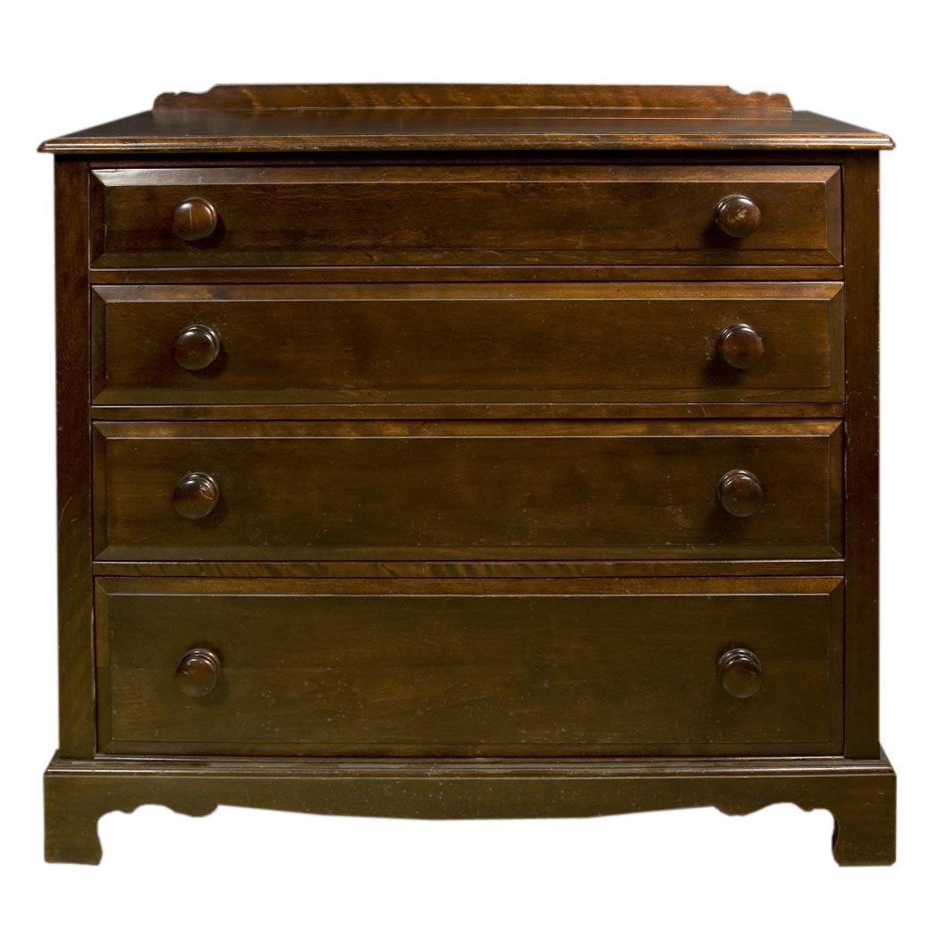 Appraisal: Classical Style Mahogany Chest of Drawers Height inches width inches