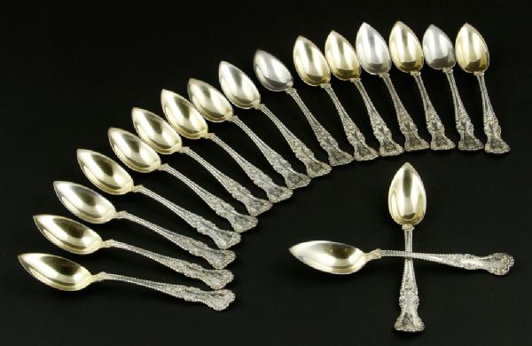 Appraisal: - Set of Gorham Grapefruit Spoons Sterling Set of Gorham