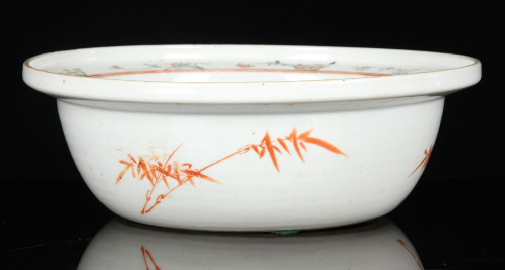 Appraisal: - th C Chinese Famille Rose Bowl th century Chinese