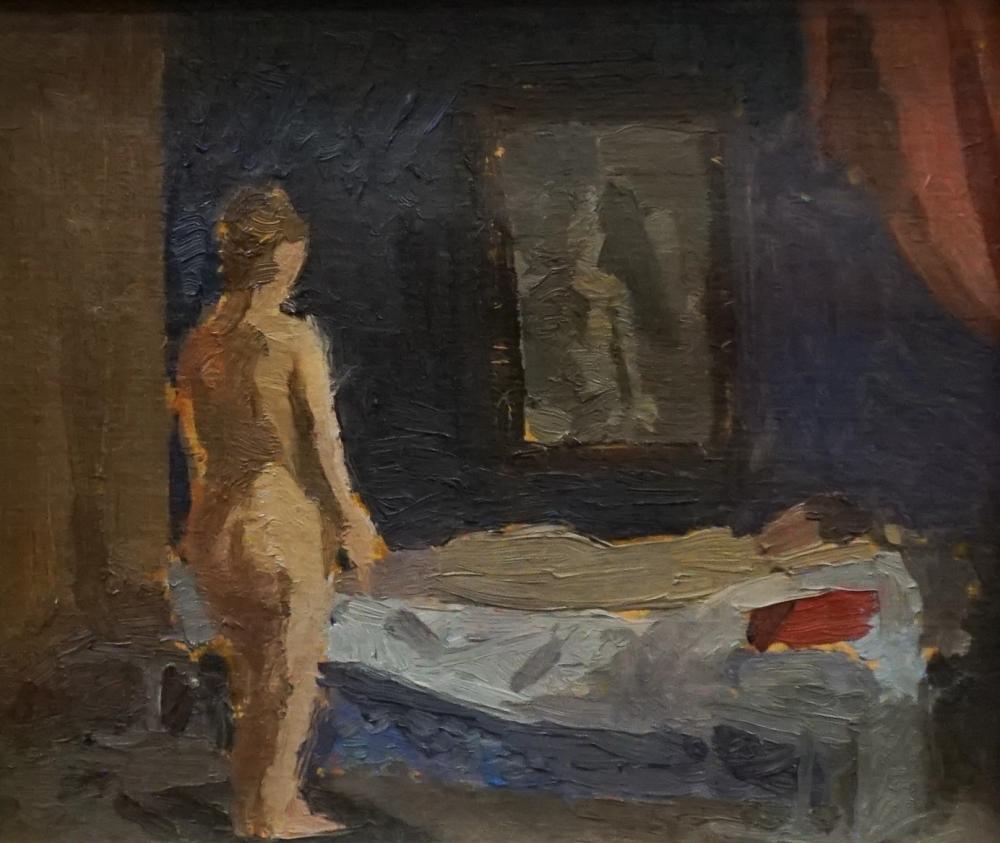 Appraisal: Ilya Vyacheslavovech Yatsenko Russian b Russian Nude I Oil on