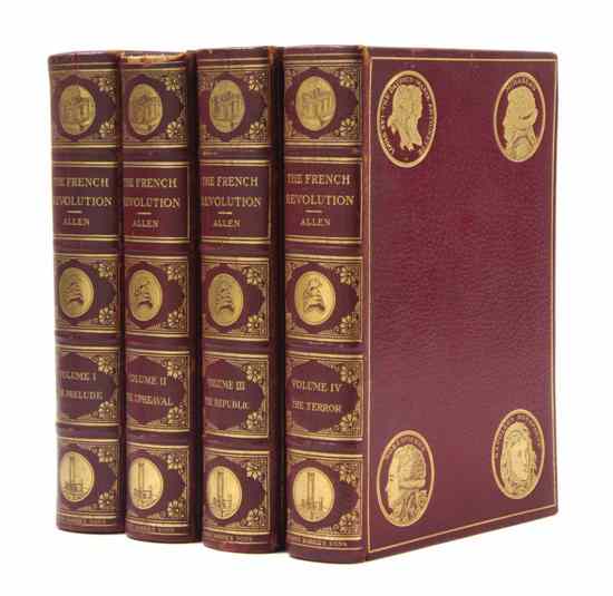 Appraisal: BINDINGS HISTORY ALLEN GEORGE H The French Revolution Philadelphia George