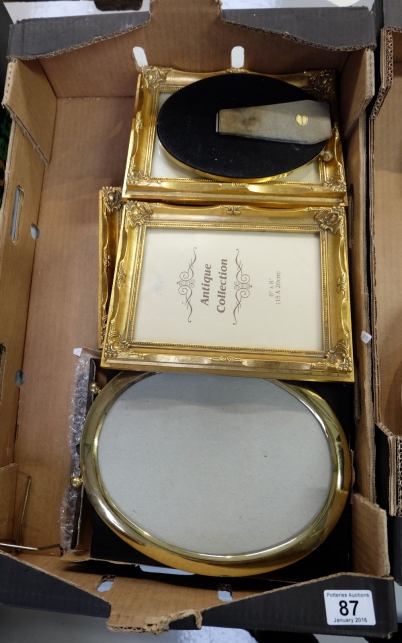 Appraisal: A collection of decorative picture frames to include Royal Doulton