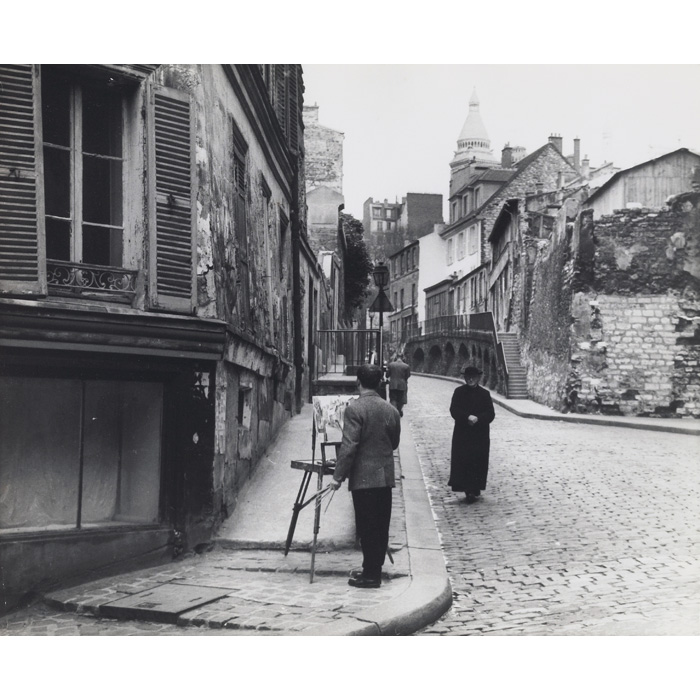 Appraisal: Roy Schatt American th century Paris photograph address stamp and