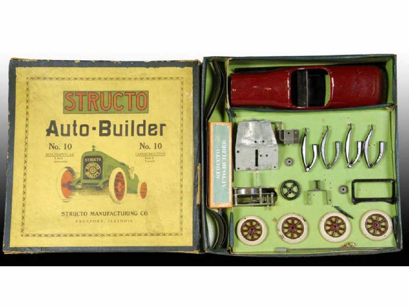 Appraisal: Structo Auto-Builder Construction Set Toy with Description Box - ''