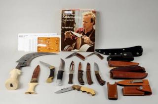 Appraisal: Group Collectible Knives Related Items Group of collectible knives and