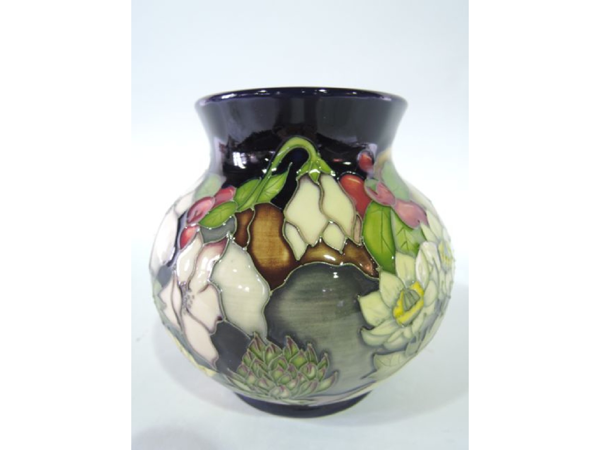 Appraisal: A limited edition Moorcroft vase of squat globular form in