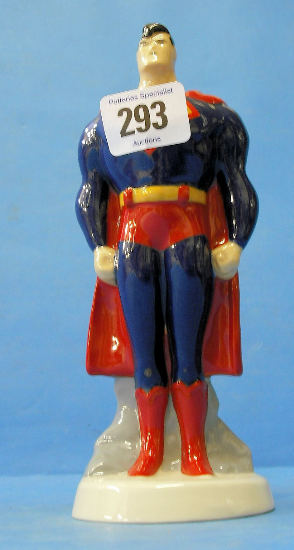 Appraisal: Wade Figure Superman produced by Out of the Blue Ceramics