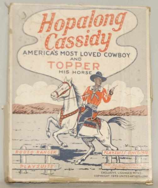 Appraisal: Hopalong Cassidy Official Cowboy Outfit Comes in very scarce white