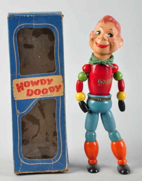 Appraisal: Wooden Ideal Howdy Doody Jointed Figure Figure has very little