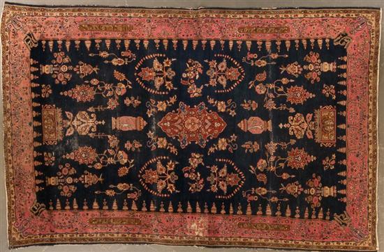 Appraisal: Antique Sarouk rug Persia circa x