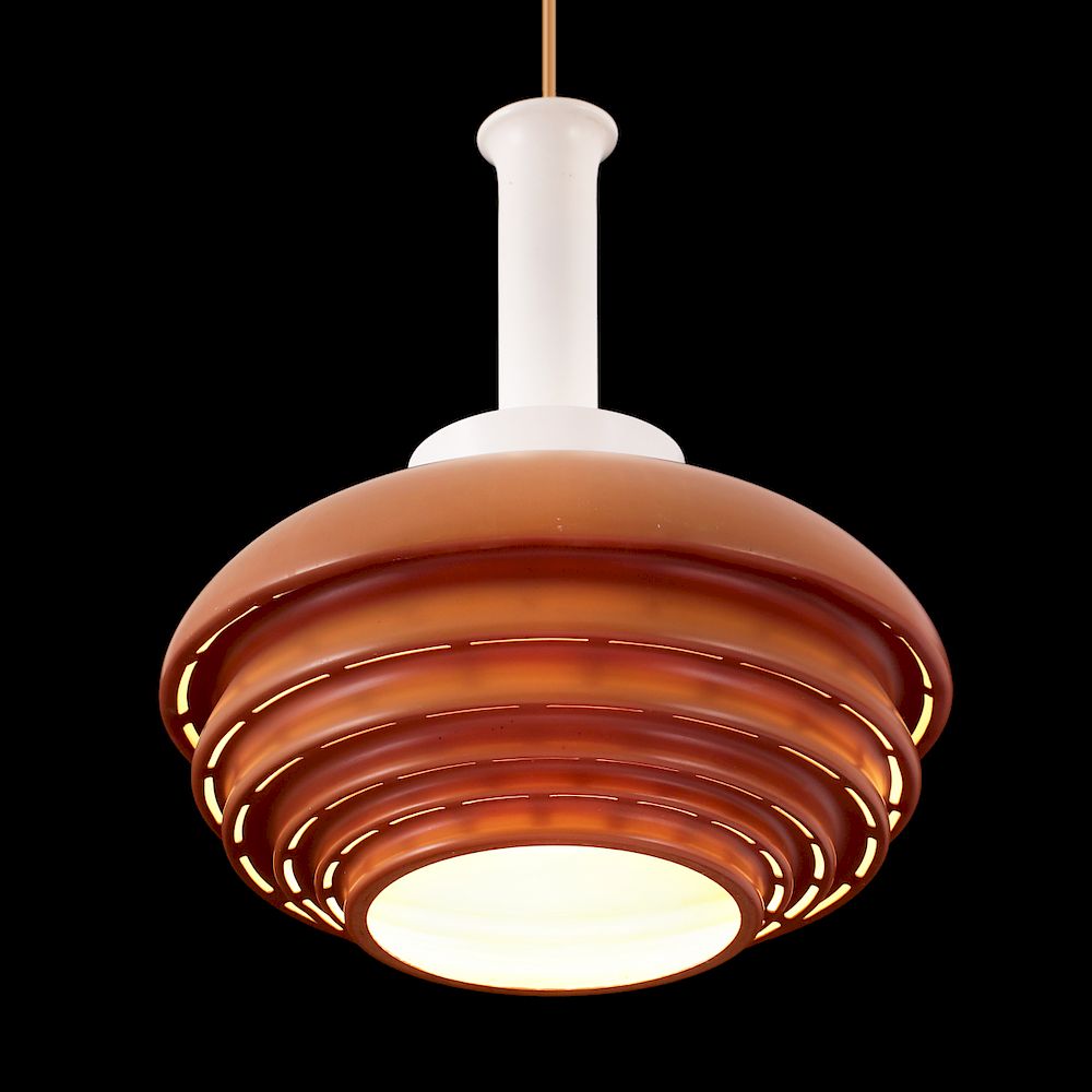 Appraisal: Alvar Aalto Alvar Aalto's A A pendant lamp model Rare