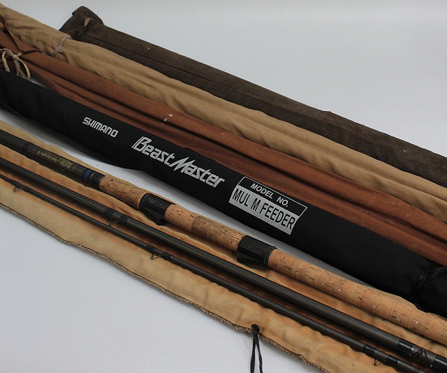 Appraisal: A QUANTITY OF VARIOUS FISHING RODS to include a Shimano