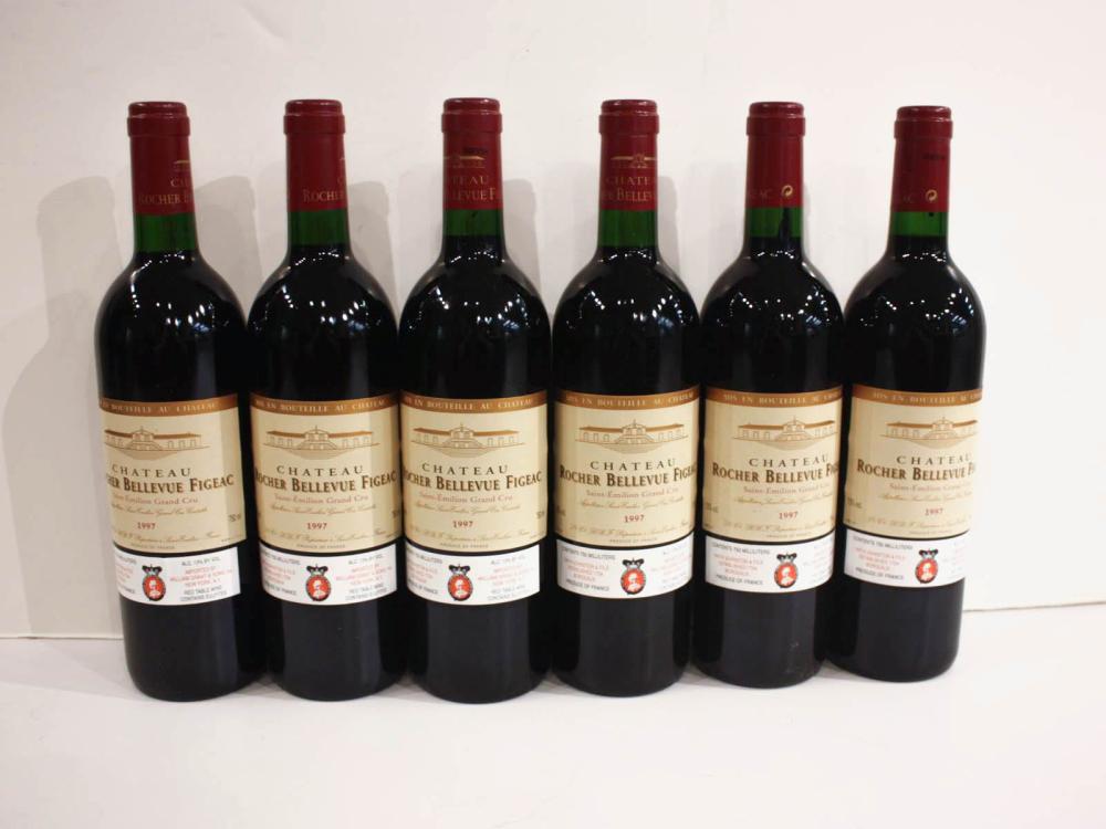 Appraisal: CHATEAU ROCHER BELLEVUE FIGEAC RED BORDEAUX Saint-Emilion France in original