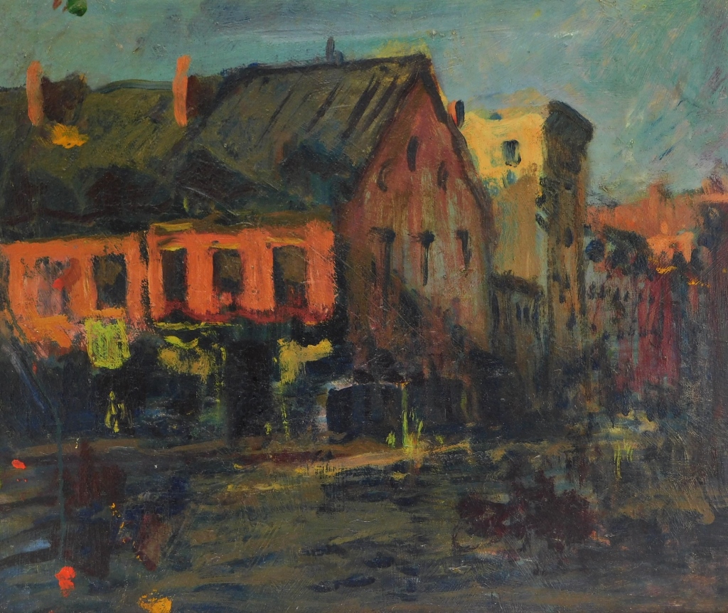 Appraisal: ATTRIB A GOODWIN IMPRESSIONIST BOSTON PAINTING Arthur Clifton GoodwinMassachusetts New