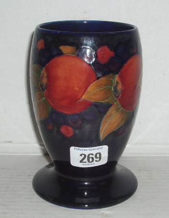 Appraisal: A Footed Vase Decorated With Pomegranites Height cm