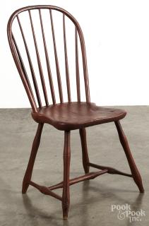 Appraisal: Bowback Windsor dining chair ca