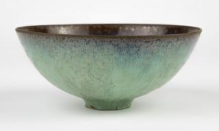 Appraisal: An Otto Gertrude Natzler crystalline glaze bowl Mid- th century