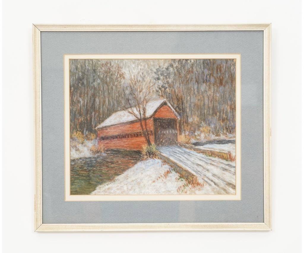 Appraisal: Albert Van Nesse Greene - PA framed and matted pastel