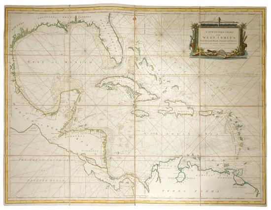 Appraisal: MAP - Caribbean and Florida A New General Chart of