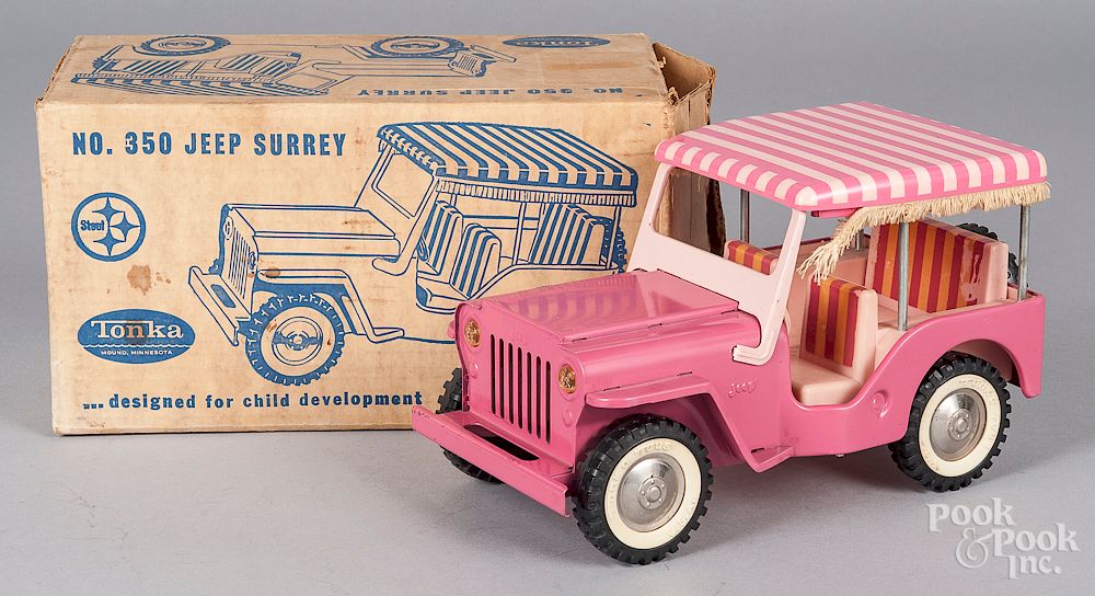 Appraisal: Tonka no pressed steel Jeep Surrey Tonka no pressed steel