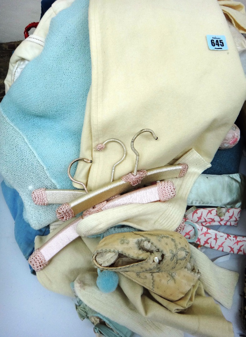 Appraisal: A quantity of child's clothing pre-war including a jacket in