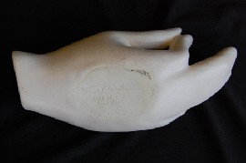 Appraisal: VALLARUS FRENCH FIGURAL HAND