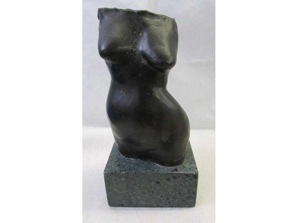 Appraisal: ALEXANDRA GARDNER b Bronze female figure high including plinth