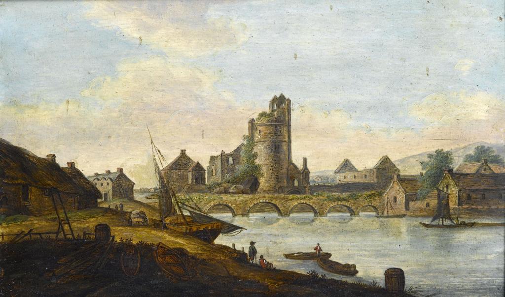 Appraisal: JAMES GOMME ASKEATON CASTLE ON THE RIVER DEEL COUNTY LIMERICK