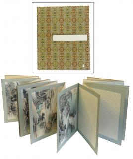 Appraisal: Chinese Watercolor Painting Album Chinese Watercolor Painting Album Presented in