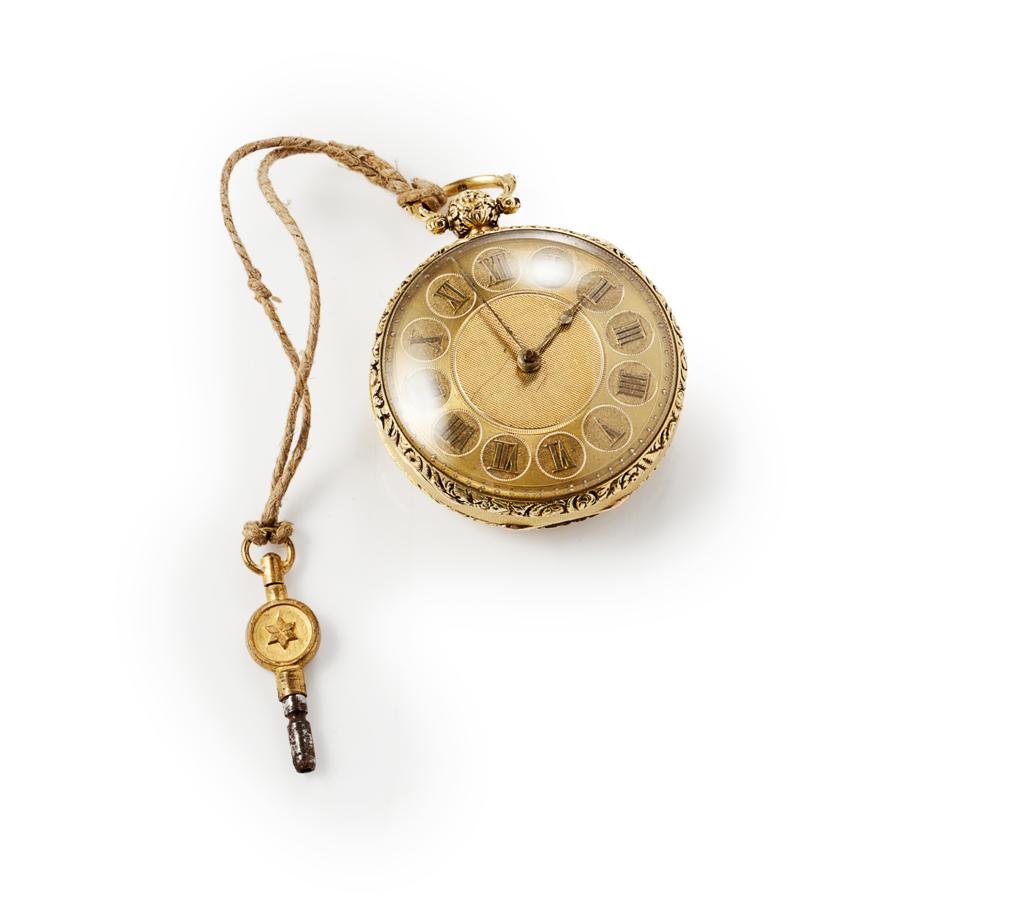 Appraisal: An ct gold cased gentleman's pocket watch the outer rear