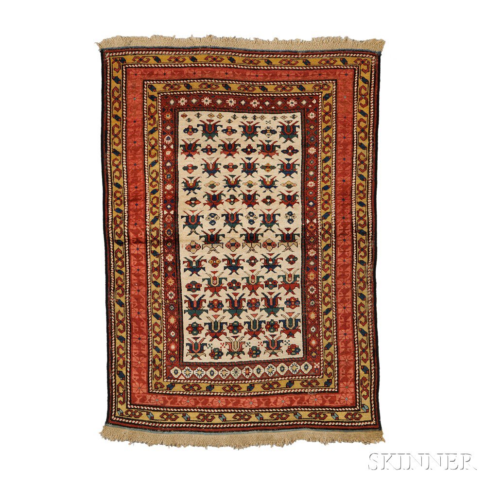 Appraisal: Kuba Rug Northeast Caucasus last quarter th century the ivory