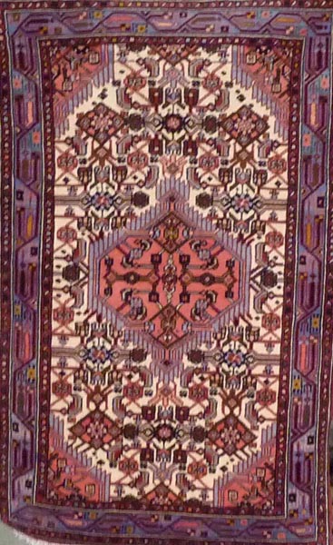 Appraisal: Persian Koliaie Hamadan Rug hand knotted wool late th century