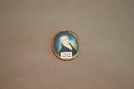 Appraisal: A miniature of a gentleman in a oval gold frame