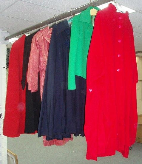 Appraisal: A quantity of designer jackets coats and capes including mainly