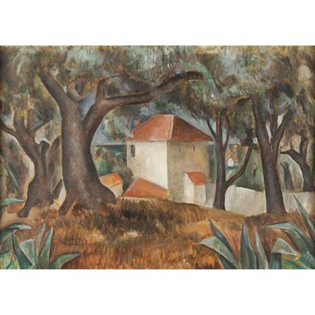 Appraisal: Arnold Blanch American - Landscape with Houses circa Estimate -