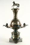 Appraisal: TROPHY - Large silverplate trophy won by the stallion Lawrence