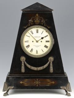 Appraisal: E Dent Co English Clock E Dent Co mantel clock