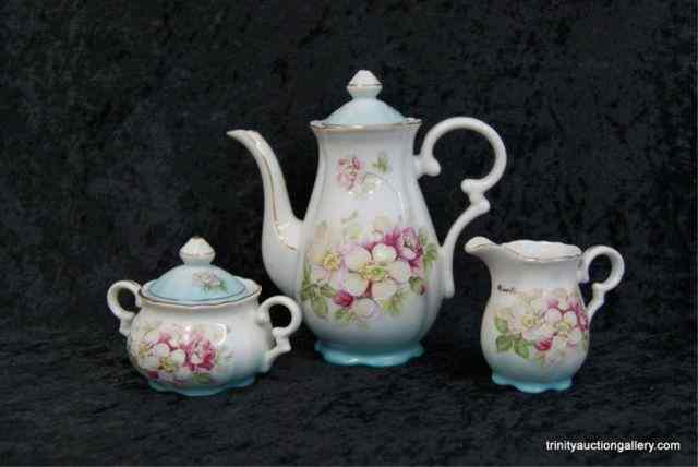 Appraisal: Vintage Japanese Hand Painted Tea Set SignedFine Japanese porcelain marked