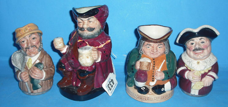 Appraisal: Royal Doulton small size Toby jugs Honest Measure D Sir