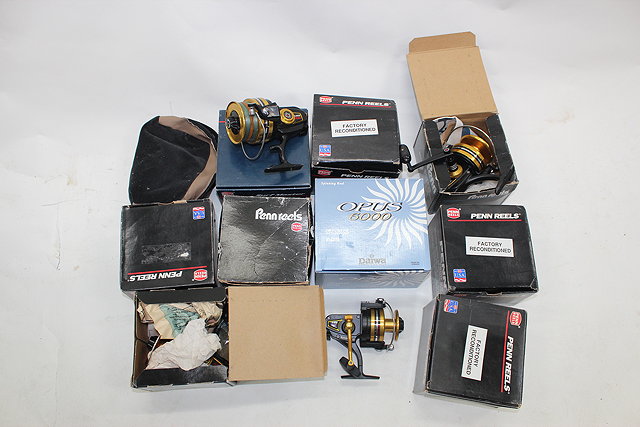 Appraisal: A QUANTITY OF PENN FISHING REELS to include a Penn