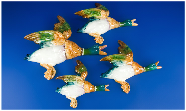 Appraisal: Beswick Birds Set of Four Flying Mallards Model Numbers -