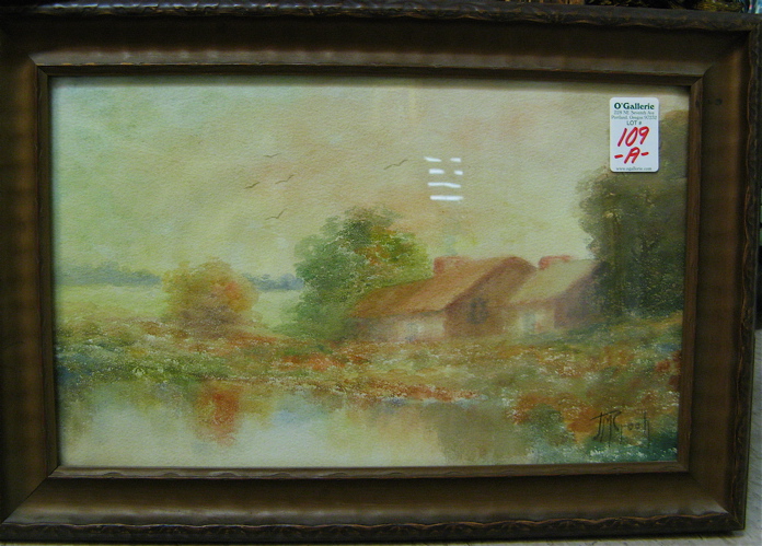 Appraisal: JOHN MARION CROOK WATER COLOR ON PAPER Oregon - Landscape