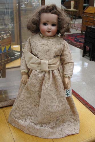 Appraisal: A GERMAN SCHOENAU HOFFMEISTER BISQUE HEAD GIRL DOLL in ht