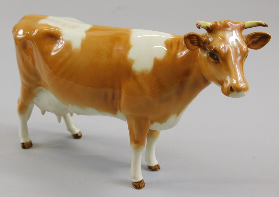 Appraisal: A Beswick Guernsey cow st edition gloss model number A