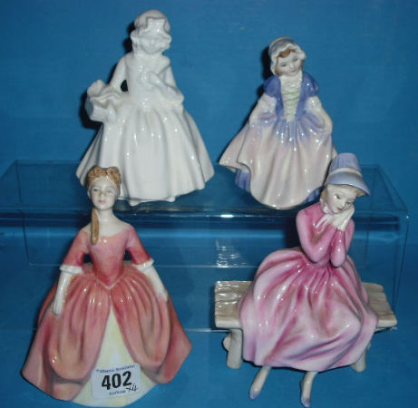 Appraisal: Royal Doulton Figures Young Dreams HN Debbie HN Dinky Do